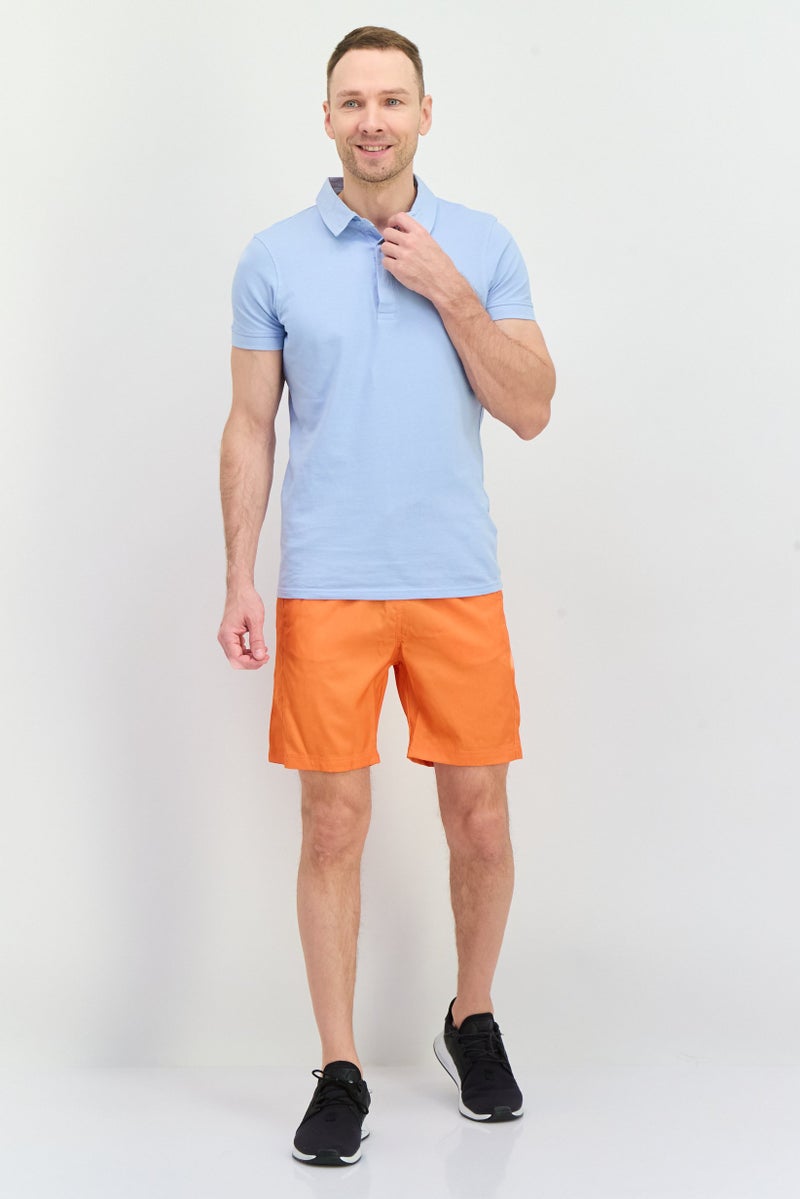 Sovereign Code شورتات أساسية بسيطة للرجال، برتقالي - Image 4