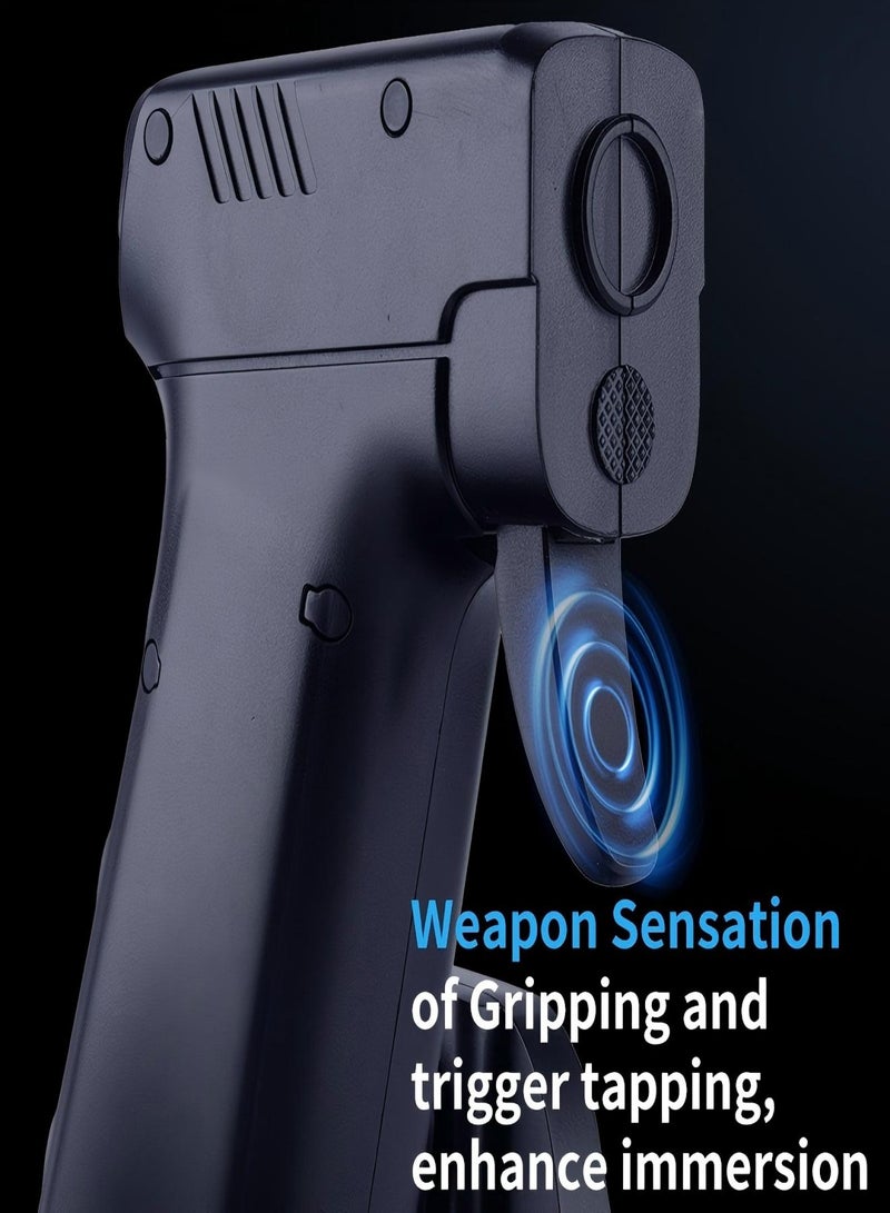 A&W FPS Gaming Mouse, Gun Mouse – Ergonomic Vertical Grip & 400–4000 DPI Adjustable, USB Wired for PC Shootings Games, PUBG, COD, CS:GO, Valorant, Apex, Battlefield  - Image 3