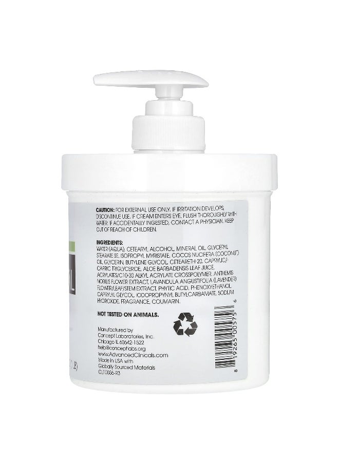 Advanced Clinicals Advanced Clinicals, Coconut Oil Moisturizing Cream, 16 oz  - Image 2