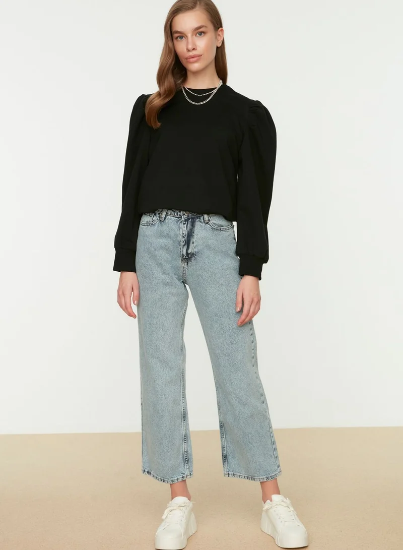 trendyol High Waist Straight Jeans
