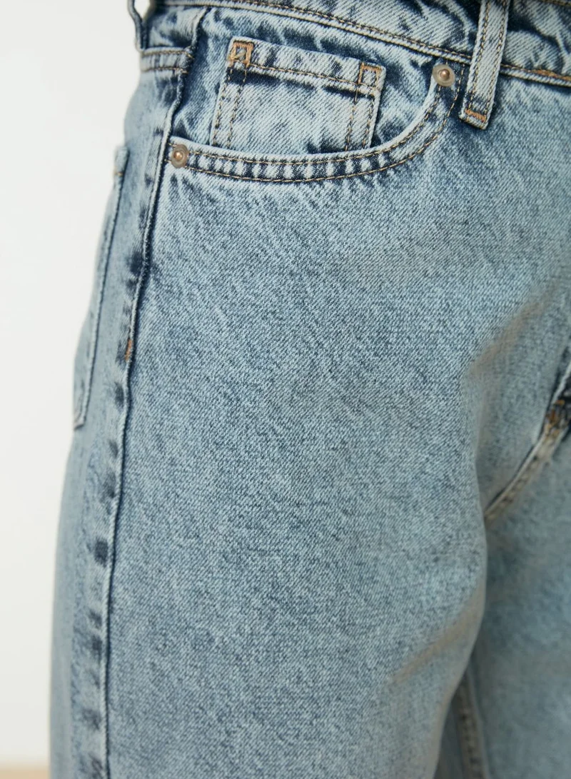 trendyol High Waist Straight Jeans