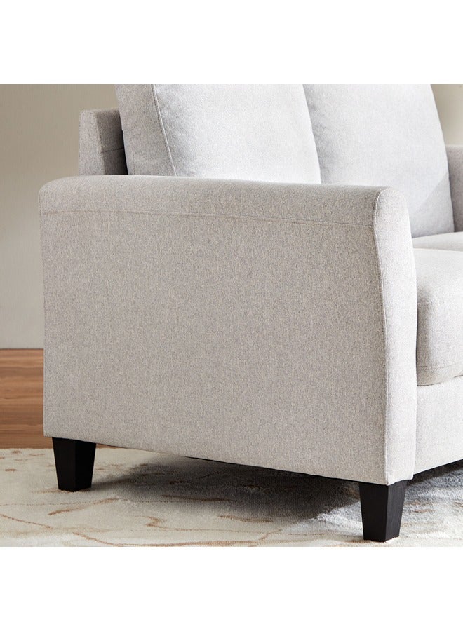 Home Box Axis 2-Seater Fabric Sofa 86 x 90 x 136 cm - Image 4