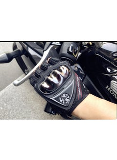 Motorcycle Gloves Nickel Full Protection Half Finger Palm Anti-Slip Fabric Black Motor Gloves - pzsku/Z8532566B36F43CB69CC8Z/45/_/1740601089/05847ad7-2ce7-421e-b5e7-2d64e1e6b8bc