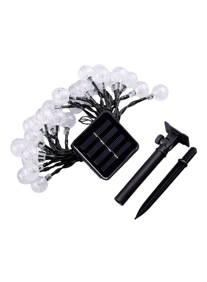 Loquat 30-LED Crystal Ball Solar String Light - Image 1