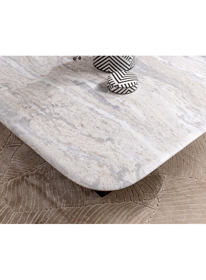 2XL Home Atticus Coffee Table 100X100X35 White  - Image 1