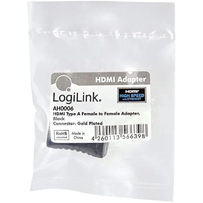 Logilink FEMALE TO FEMALE HDMI ADAPTER - Image 3