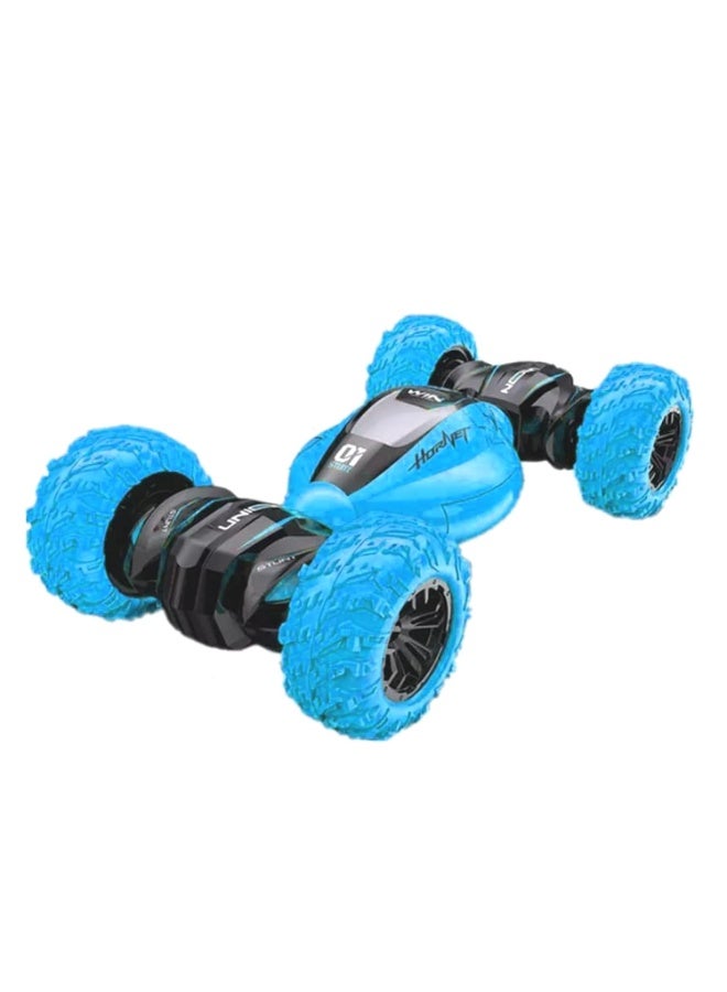 Deform Climb Stunt Reversal RC Car, Double Sided 2.4G Stunt Twist, Blue, All-Terrain Climbing Vehicle - Image 2