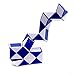 SHUYUE Snake Magic Speed Cube Speed Twist Brain Puzzle Cube Brain Teaser Toys for ADD ADHD Anxiety and Autism Adult Children by SHUYUE 1 Pack Blue White - Image 3