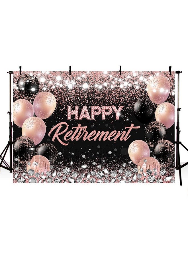 Happy Retirement Party Backdrop Rose Gold And Sliver Congrats Retire Photography Background Photo Glitter Balloons Cake Table Supplies Banner Props Bday Party Decorations 7X5Ft - pzsku/Z853282FADD1F56CD12C2Z/45/_/1693985183/8ecc0896-12c8-4918-a20f-3615330eebec