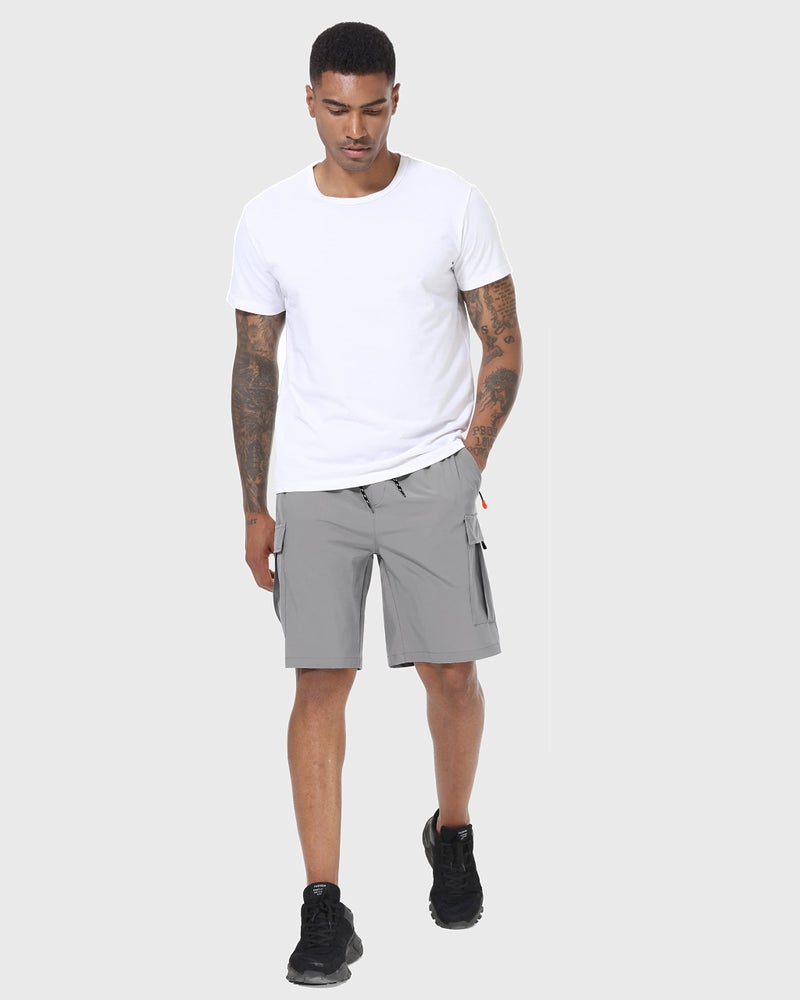 INNERBUT Men's Cargo Shorts Quick Dry Lightweight Stretch Hiking Shorts for Men with 5 Pockets No Lining - Image 2