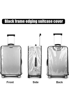 MORANO Morano Clear PVC Suitcase Protectors 20/24/28 Inch  Waterproof Dustproof and Anti-Scratch Cover Set  - Image 5