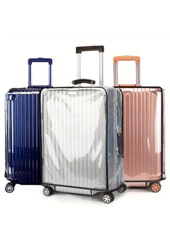 MORANO Morano Clear PVC Suitcase Protectors 20/24/28 Inch  Waterproof Dustproof and Anti-Scratch Cover Set  - Image 3