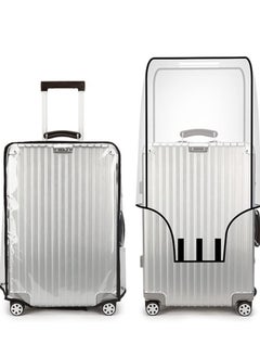 MORANO Morano Clear PVC Suitcase Protectors 20/24/28 Inch  Waterproof Dustproof and Anti-Scratch Cover Set  - Image 2
