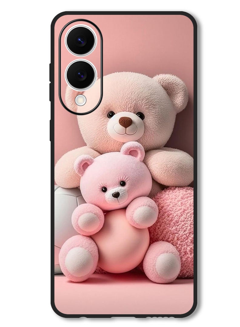Theodor Case Compatible with Samsung Galaxy S25 Edge 6.7 Inch Protection Shockproof Bumper Cover Teddies - Image 1