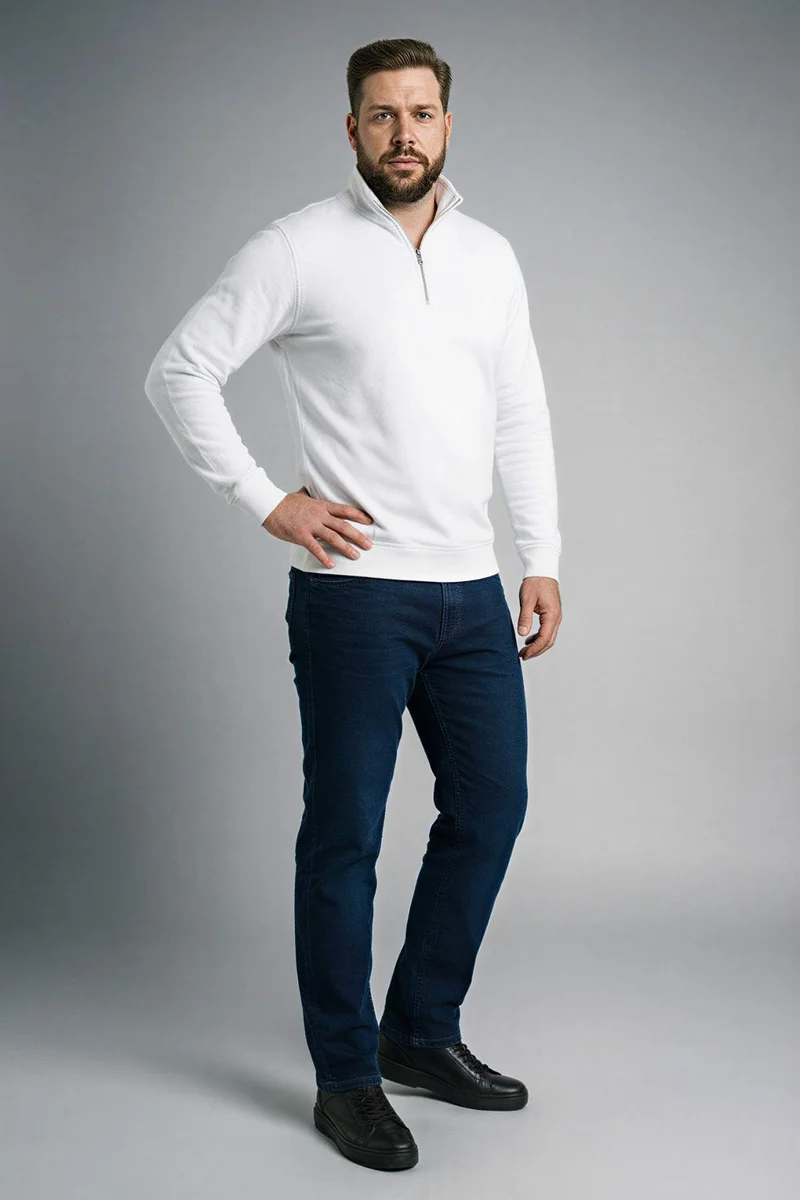 DeFacto Sergio Regular Fit Normal Waist Trousers
