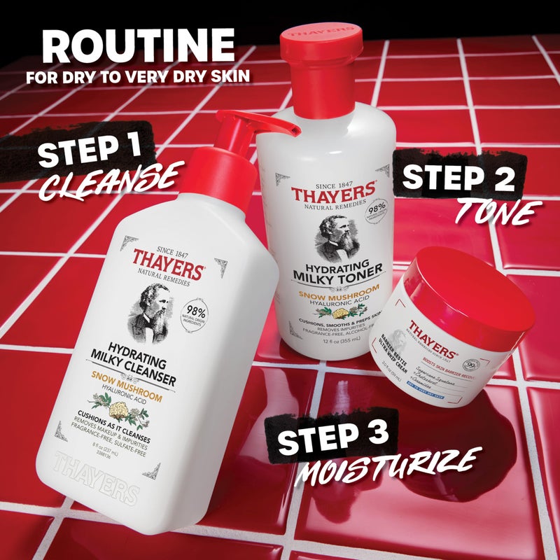 THAYERS Barrier Bestie Ultra Whip Face Cream, Moisturizer with Sugarcane Squalane and Ceramides, Skin Care for Dry to Very Dry Skin, 2.0 Oz - Image 5