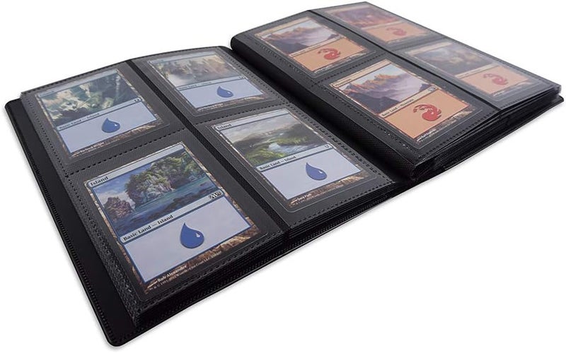 Vault X 4 Pocket Trading Card Strap Binder - Holds 160 Cards, Black - Image 5