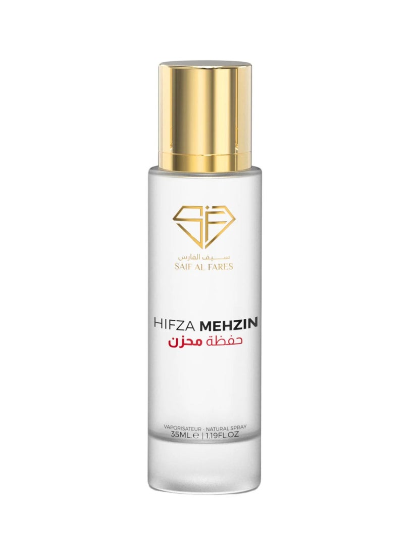 SAIF AL FARES Hifza Mehzin (Inspiration of Giorgio Armani My Way) Travel Car Perfume for Men & Women 35ML - Image 2