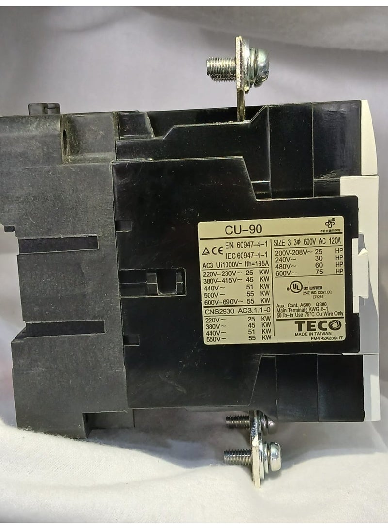 تيكو كونتاكتور تيكو CU-90 220VAC - Image 3