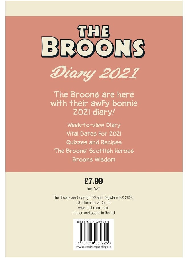Black & White Publishing (Broons & Oor Wullie) The Diary 2021  - Image 1