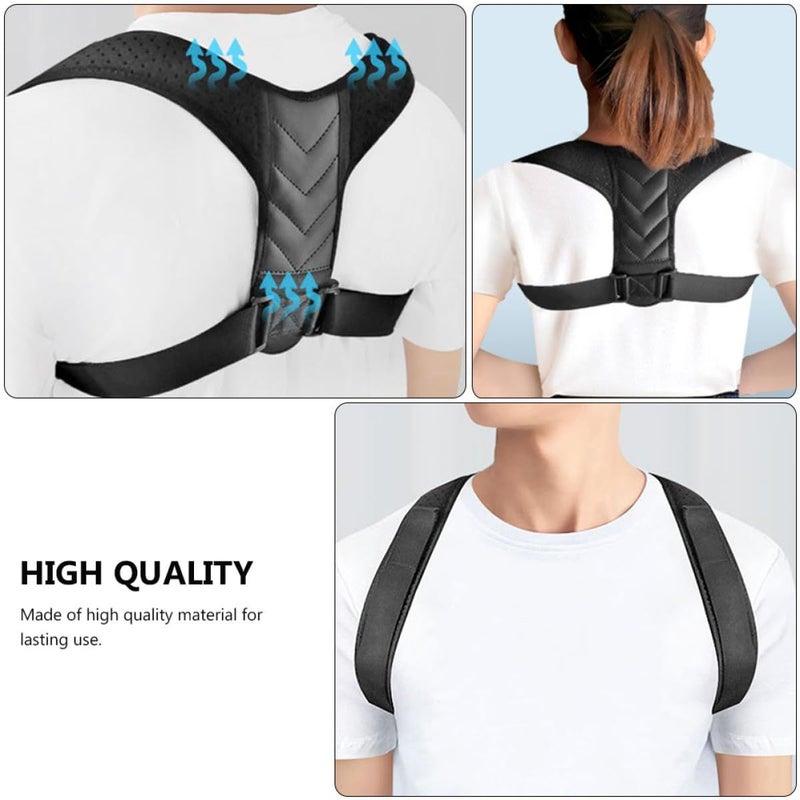 Adjustable Posture Corrector Back Support Belt for Men and Women 180 220 Lbs - Image 5