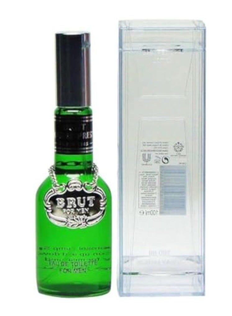 BRUT CLASSIC Original Eau De Toilette for Men, 100ml | Iconic Masculine Fragrance with Signature Medallion | Timeless, Barbershop Scent - Image 1