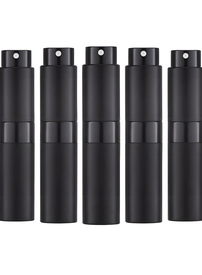 بيوينتي زجاجة عطر صغيرة قابلة لإعادة الشحن قابلة لإعادة الشحن قابلة لإعادة الشحن قابلة لإعادة الشحن قابلة لإعادة الشحن رذاذ عطر ، زجاجة عطر معدنية متناهية الصغر ، مربع مضخة عطر للسفر ، 8ml - Image 1