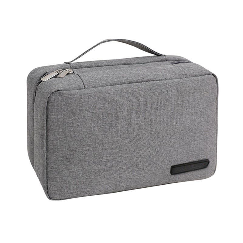 Hanging Toiletry Bag for Women and Men Travel Wash Bag Large Capacity Mesh Pocket Cosmetic Handbag Oxford Cloth Multifunction Storage Bag Holding Toilet Articles Makeup Tools - Image 1