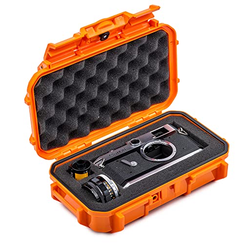 Evergreen 56 Waterproof Dry Box Protective Case with Pick & Pluck Foam - Travel Safe/Mil Spec/USA Made - for Cameras, Phones, Camping, Fishing, Hiking, Water Sports, Knives, Survival (Orange) - Image 1