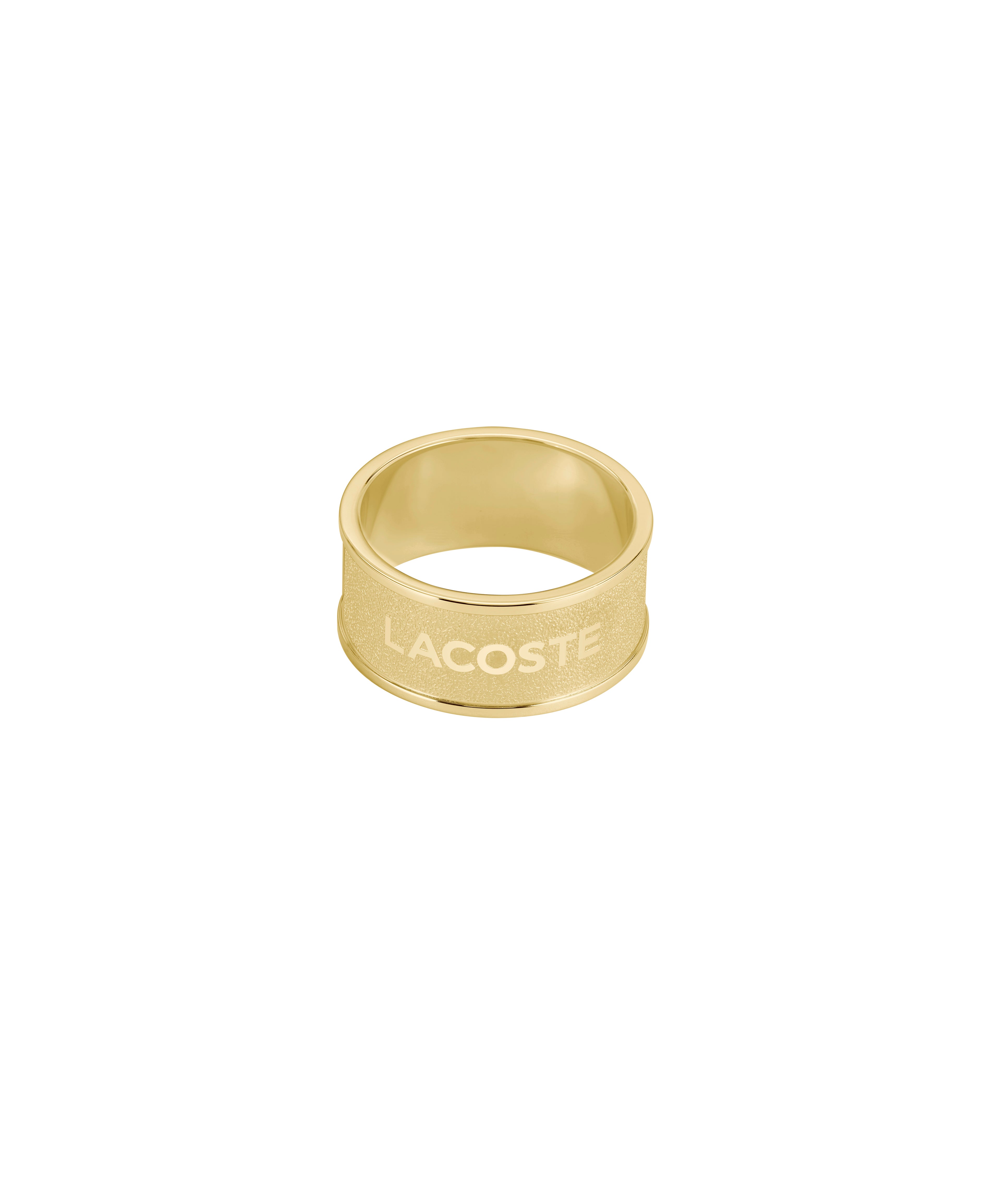 Lacoste BACKHAND UNISEXリング Lacoste BACKHAND UNISEX - Ring - silver-coloured - Zalando.ie