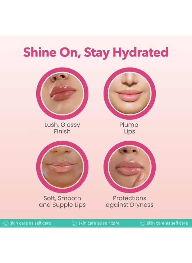 Patchology - Lip Gloss for Women - Glossy, Clear Shine Hydrating Lip Balm with Aloe, Honey, Goji Berry Oil - Moisturizing Lip Treatment for Dry, Cracked Lips - Light, Clean for Soft, Smooth Lips (15ml) - Image 1