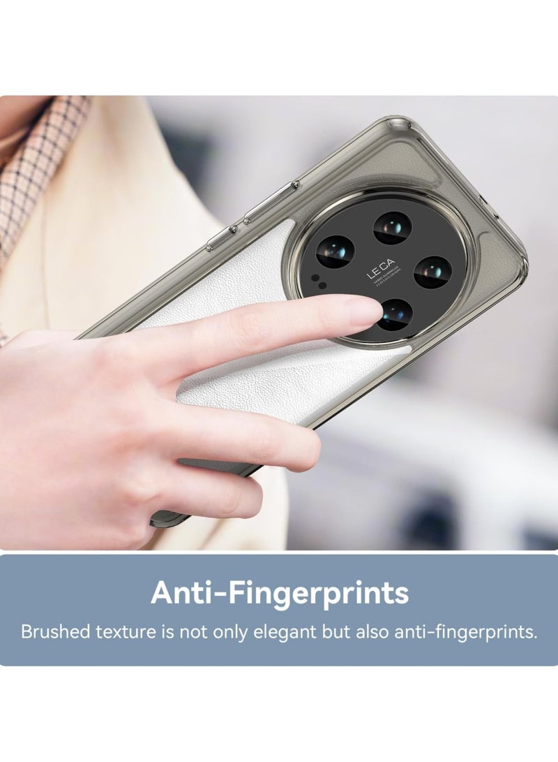 general Case for Xiaomi 14 Ultra Case, Case, Crystal Clear PC Hard Back Shockproof Case Slim Thin Phone Cover for Xiaomi 14 Ultra Black Clear - Image 5