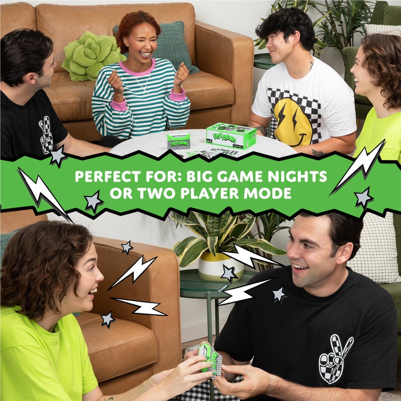 إكسبلودنج كيتنز لعبة Exploding Kittens Fast Friends Party - لعبة بطاقات تخمين السرعة مع رموز الحياة المؤقتة وحامل البطاقات، لعبة عائلية ليلية للأعمار من 7 سنوات فما فوق، 2-8 لاعبين، جولات مدتها 10 دقائق - Image 4