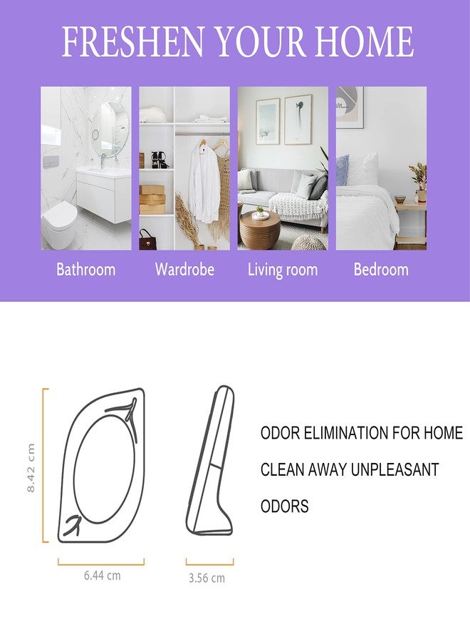 Clean-n-Fresh Air Freshener for Home, 4 Pack, Lavender, Odor Eliminator for Small Area Closets Bathroom Pets Strong Odor, Up to 120 Days - Image 2