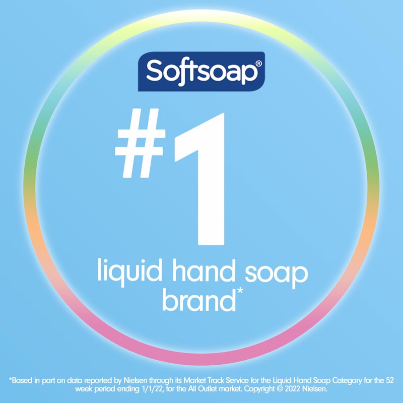 Softsoap Clean & Protect Antibacterial Liquid Hand Soap, Cool Splash Hand Soap, 11.25 Ounce, 6 Pack - Image 4