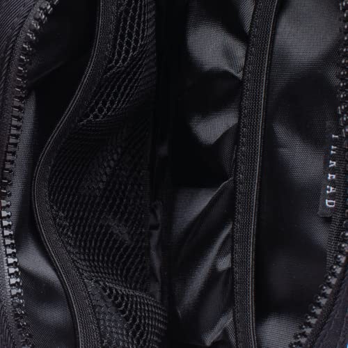 Thread Wallets حقيبة فاني صغيرة للسفر للنساء والرجال - متينة، أنيقة، ومريحة حقيبة كروس بودي للنساء والرجال لحمل الهاتف والأغراض الشخصية (أسود) - Image 3