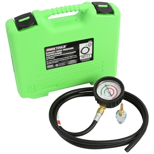 OEMTOOLS 37263 Exhaust Back Pressure Tester/Gauge Kit, Exhaust Gauge Diagnoses Catalytic Converter Issues, Oxygen Sensor Adapter, psi/Bar Readings - Image 1
