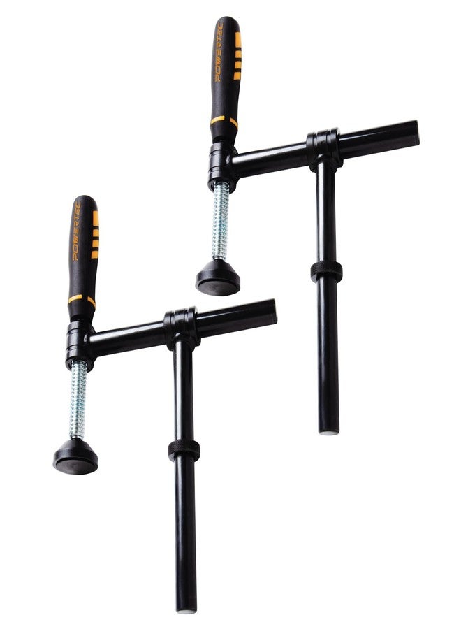 باورتيك مشبك لولبي باورتيك 71772-P2 بزاوية 180 درجة، يناسب فتحات تثبيت المقابض للمقاعد بقياس 3/4 بوصة، سلسلة مشابك النجارة - عبوة من قطعتين - Image 1