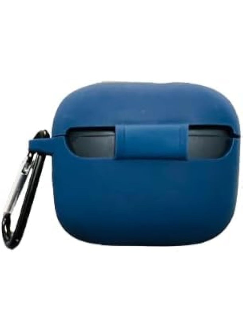 Silicone Case with keychain for oraimo spacebuds Z (OTW-625) (BLUE)