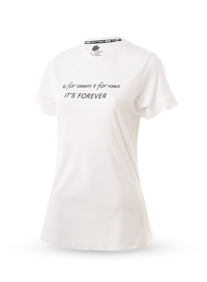 گریوِٹی فورس تيشيرت جرافيتي فورس نسائي قطن بقصة واسعة – بياقة دائرية وأكمام قصيرة، ملابس كاجوال للاستخدام اليومي، خفيف الوزن وقابل للتنفس للرياضة - Image 3