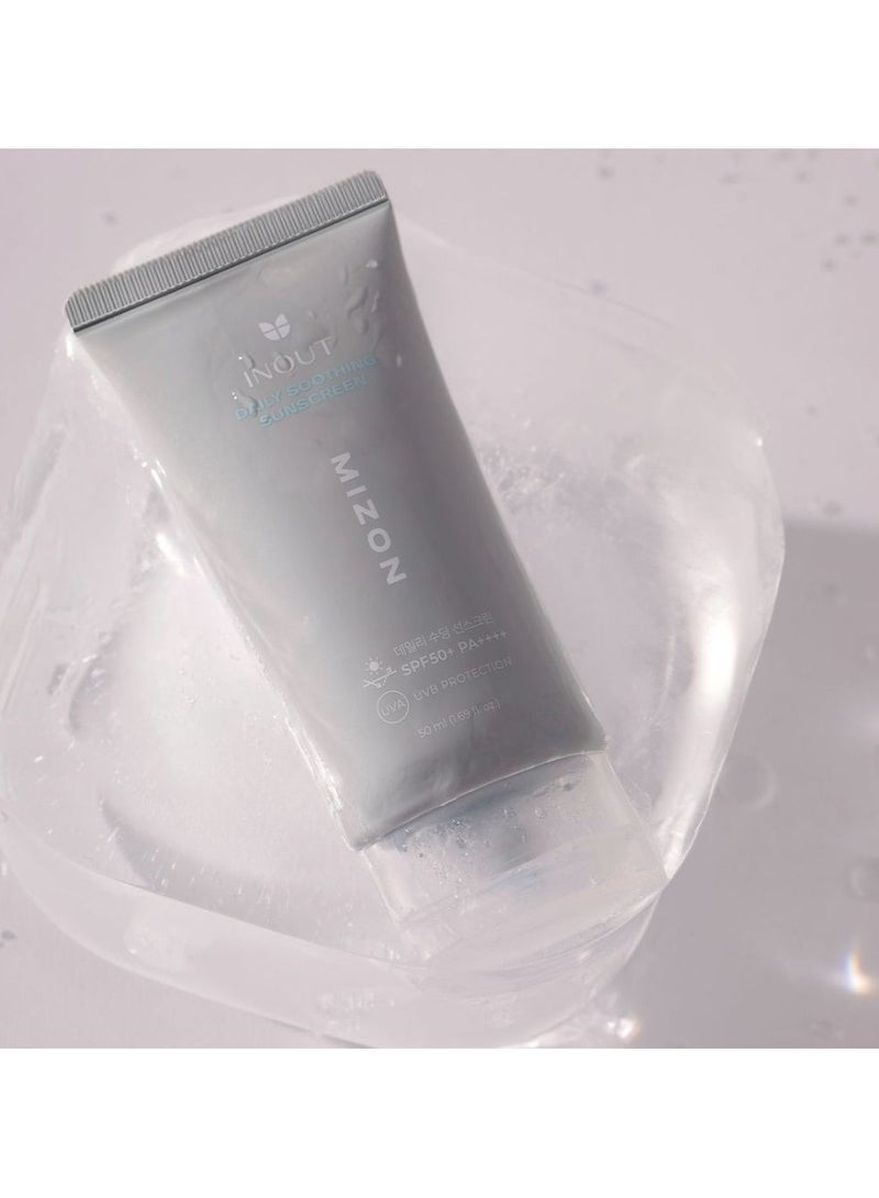ميزون Mizon Inout واقي شمسي يومي مهدئ SPF50+ PA++++ بلمسة نهائية شبه غير لامعة 50 مل - Image 4