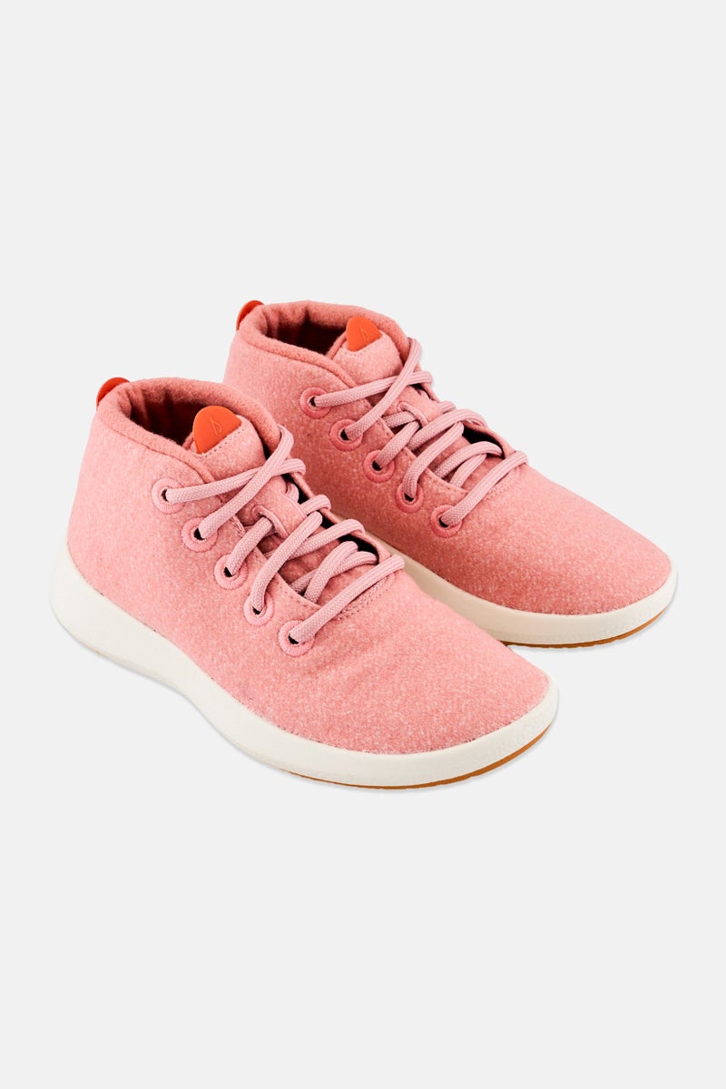 Allbirds Women Wool Runner Up Mizzle Lace Up Shoes, Peach - Image 1