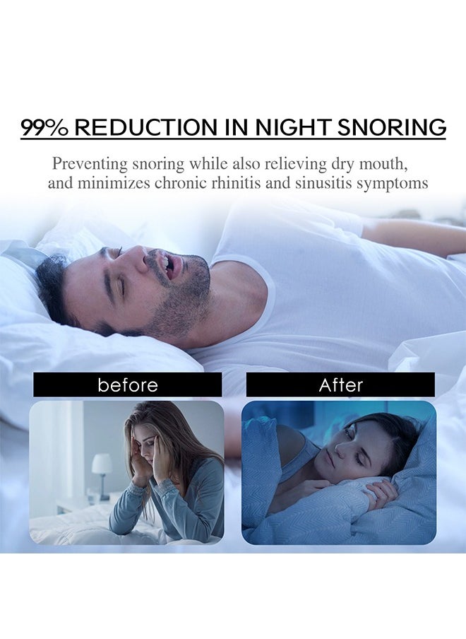 EELHOE 30 Pcs Stop Snoring Breathe Easier Patch,Super Anti Snoring Solution For Men And Women,Clear The Way To Breathe Better Air,Reduce Snoring,Relieve Nasal Congestion Caused By Colds And Allergies  - Image 4