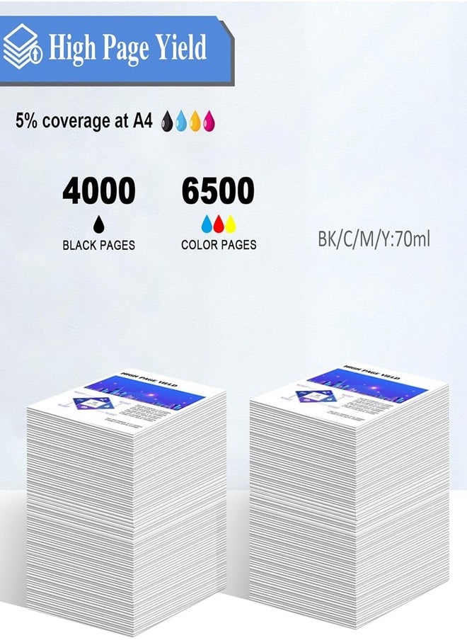 664 T664 Ink Compatible with Epson T664 Refill Ink Bottles Work with EcoTank ET-2650 ET-2500 ET-2550 ET-2600 ET-4500 ET-14000 L100 L110 L120 L200 L210 L300 L350 L355 L550 L555 Printer(4-Pack) - pzsku/Z85344502A62F10EF96EAZ/45/_/1717501499/310689e9-d19b-45e2-a1cd-b275df81b9e1