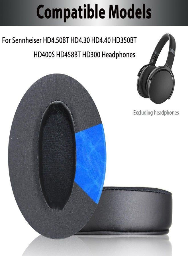 Adhiper HD 450BT Replacement Ear Pads, Upgraded Cooling Gel Ear Pads for Sennheiser 450BT, HD4.50BT, HD4.50BTNC, HD4.40BT, HD 458BT, HD 450, HD 400S, HD 350BT with Softer Ice Silk & Memory Foam - Image 2
