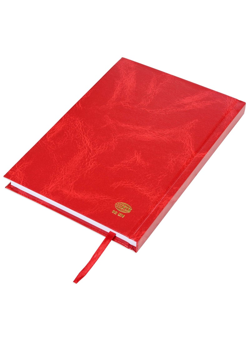 FIS Diary 2025 English (Saturday & Sunday Combined) A5 , Red -FSDI92EN25RE - Image 4