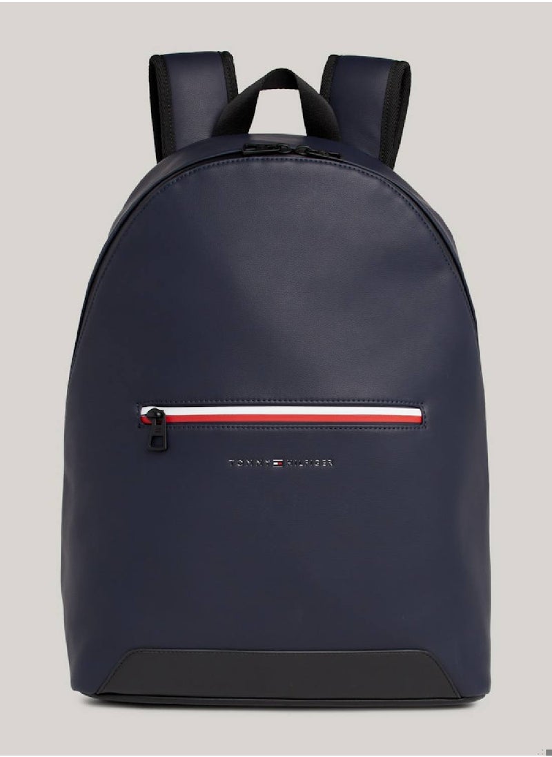 Men's Essential Signature Small Dome Backpack -  Smooth finish, Blue - pzsku/Z85346F690327862FB42EZ/45/_/1727274681/5ab1f035-3cae-4c0d-b05a-b120ac176337
