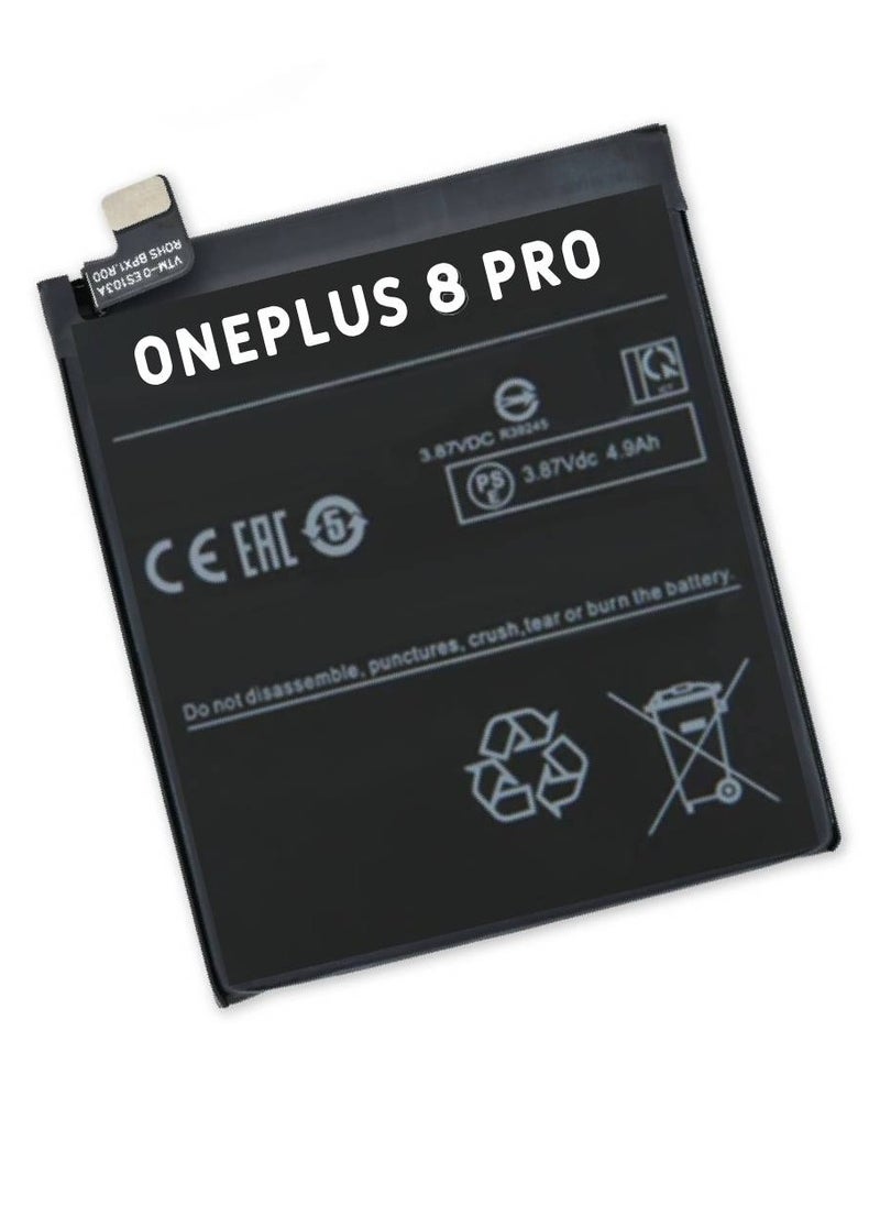 HYX - Replacement High Quality Original Battery For OnePlus 8 Pro - Image 1
