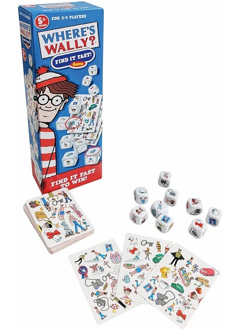 7415 Where'S Waldo Wally Find It Fast Game Multicoloured
