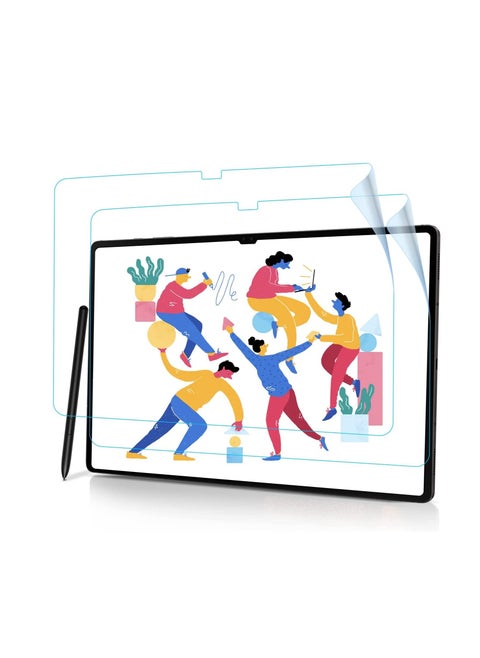 2 Pack Paperfeel Screen Protector for Samsung Galaxy Tab S10 Plus/Tab S9 Plus 2023/Tab S8 Plus 2022/Tab S7 FE 12.4" 2021/ Galaxy Tab S7 Plus 12.4" 2020,Anti Glare Write and Draw Like on Paper(PET Film)